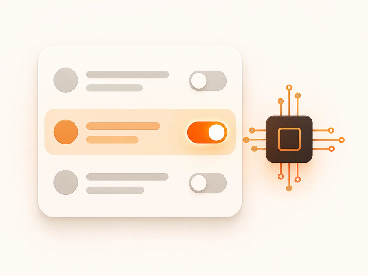A settings card with the hardware decoder toggle switched on